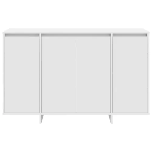  Fehér Oldalszekrény Fehér Mérnöki Fa 120 x 41 x 75 cm