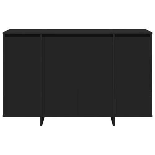  Fekete oldalszekrény Fekete Mérnök által tervezett fa