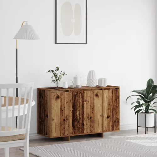  Barna büfé Régi fa Fa 120 x 41 x 75 cm Büfé Négyszögletes