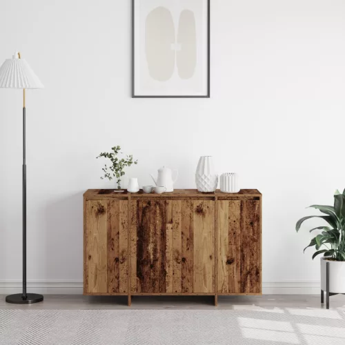  Barna büfé Régi fa Fa 120 x 41 x 75 cm Büfé Négyszögletes