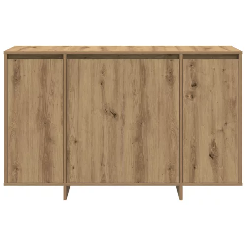  Tölgy étkezőszekrény Művészi tölgy Szerelt fa 120 x 41 x 75 cm