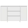  Oldalszekrény Fehér 120x41x75 cm MDF