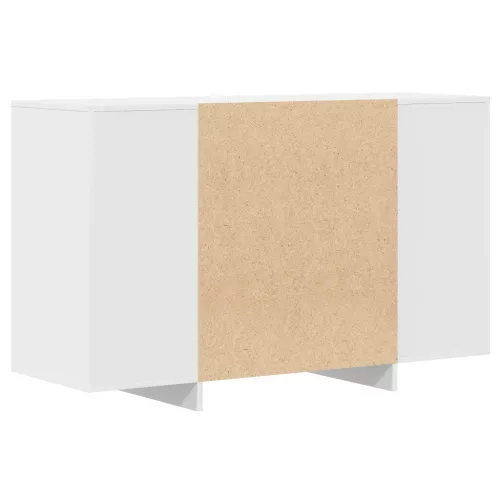  Oldalszekrény Fehér 120x41x75 cm MDF