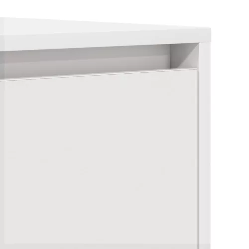  Oldalszekrény Fehér 120x41x75 cm MDF