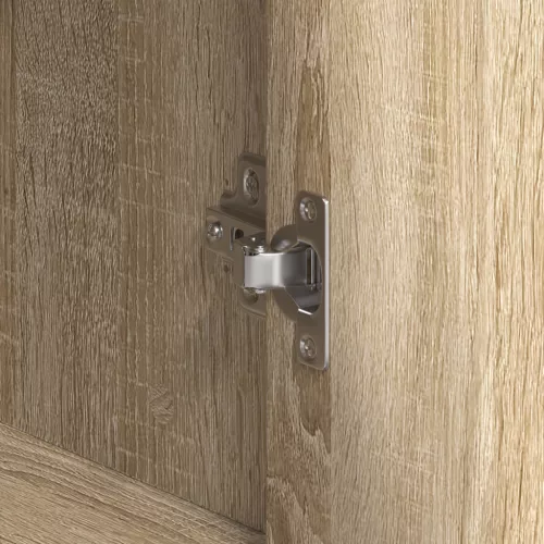  Oldalszekrény Sonoma tölgy 120x41x75 cm Műszaki fa