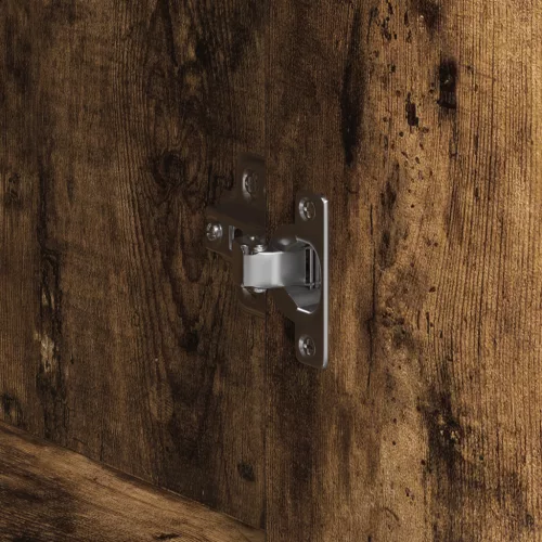  Füstölt tölgy oldalszekrény 120x41x75 cm Mérnöki fa