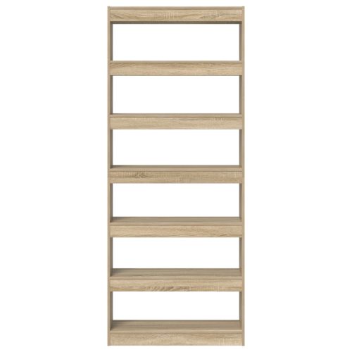  Könyvespolc/Szobaelválasztó Sonoma Eper 80x30x198 cm