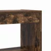  Könyvespolc polcokkal Füstölt tölgy 80 x 30 x 198 cm Faanyag