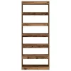  Könyvespolc polcokkal Öreg fa 80 x 30 x 198 cm Faanyag