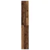  Könyvespolc polcokkal Öreg fa 80 x 30 x 198 cm Faanyag