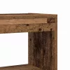  Könyvespolc polcokkal Öreg fa 80 x 30 x 198 cm Faanyag