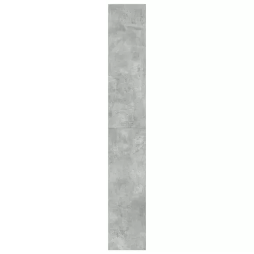  Könyvespolc Szürke Szerelt fa 100 x 30 x 198 cm Könyvespolc