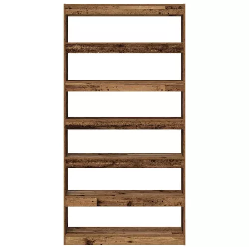  Könyvespolc Hulladékfa 100 x 30 x 198 cm Faanyag
