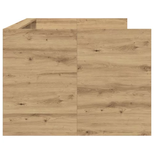  Napágy Fiókokkal Ipari Tölgy Ipari Fa 90 x 200 cm Masszív