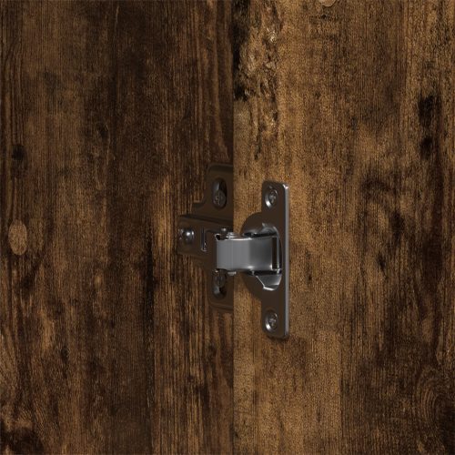  Szekrény Füstölt Tölgy 55x25x189 cm Szerelt Fa