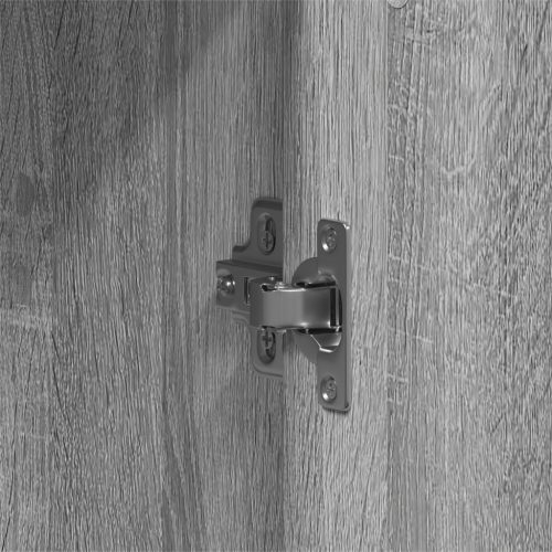  Szekrény Szürke Sonoma 55x25x189 cm Forgácslap