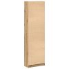  Szekrény Kézműves Tölgyfa 55x25x189 cm Szerelt Fa