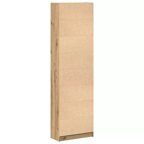  Szekrény Kézműves Tölgyfa 55x25x189 cm Szerelt Fa