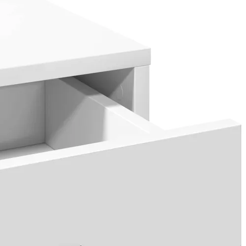  Öltözködőasztal fiókkal Fehér 78.5 x 41 x 135 cm Faanyag