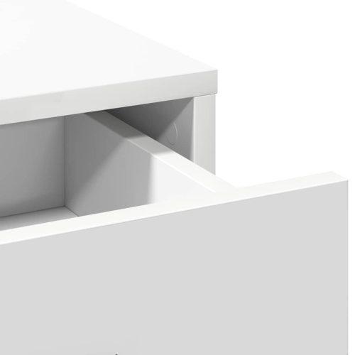  Sminkasztal Készlet 2 pcs Fehér 50 x 41 x 135 cm Faanyag