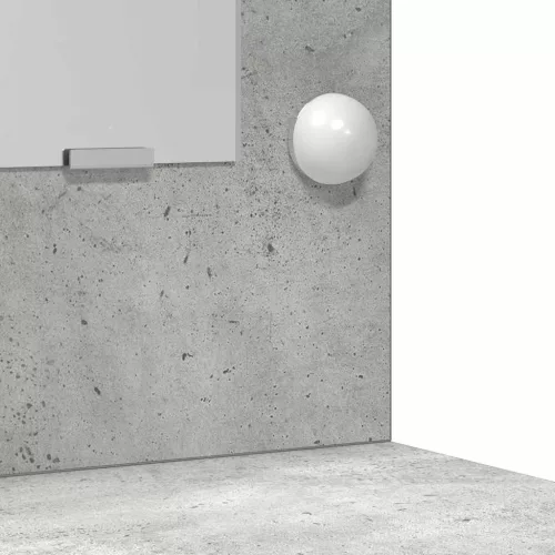  Sminkasztal Készlet 3 pcs Beton Szürke 50 x 41 x 135 cm Faanyag