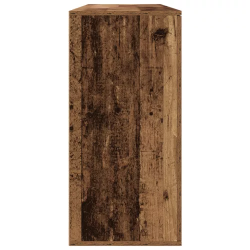  2 db oldalnézet régi fa 79x38x80 cm mérnöki fa