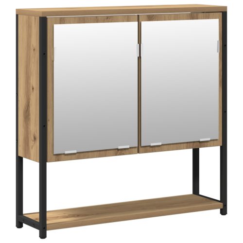  2 darabos fürdőszobabútor szett artisan tölgy falemez