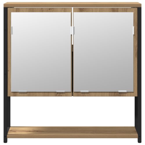  2 darabos fürdőszobabútor szett artisan tölgy falemez