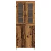  Szekrény régi fából 69.5x34x180 cm, műszaki fa