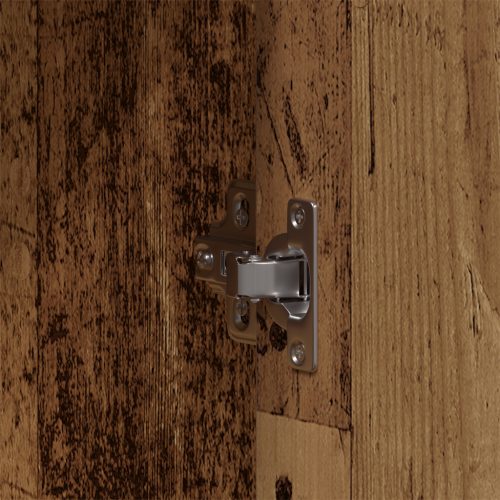  3 darabos fürdőszoba bútor szett régi fa, mérnöki fa