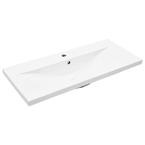  Fürdőszoba Bútor Szett 4 pcs Fekete tölgy 91 x 39.5 x 46 cm