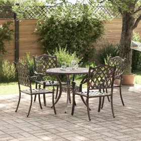  Kert étkező szett 5 pcs Bronz Alumínium
