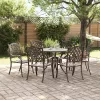  Kert étkező szett 7 pcs Bronz Alumínium