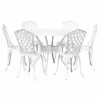  Kert étkező szett 7 pcs Fehér Alumínium