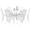 Kert étkező szett 7 pcs Fehér Alumínium