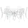  Kert étkező szett 7 pcs Fehér Alumínium