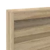  Tároló fejtámla polcokkal tárolóval Sonoma tölgy 180 cm Faanyag