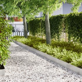  Fűszegélyek 50 db 100x0,5x20 cm Rozsdamentes acél