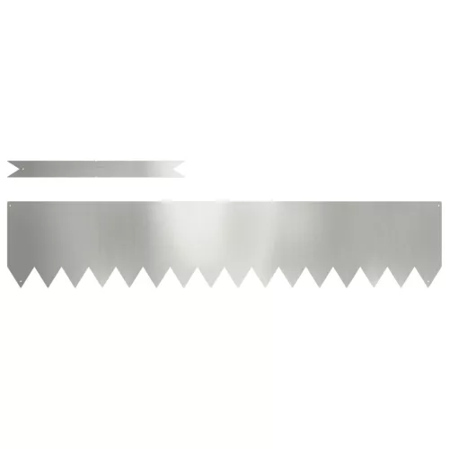  Füves Határolók 50 db 100x0,5x20 cm Galvanizált Acél