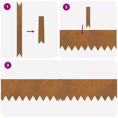  Főzőkeretek 50 db 100x0,5x20 cm Viharvert Acél