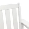  Kerti Étkező Székek 6 db Fehér 65.5x55.5x88 cm HDPE