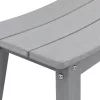  3 Részes Kerti Bár Szett Világosszürke HDPE