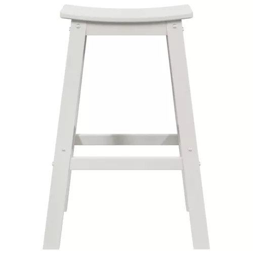  Bárszékek 6 db Fehér HDPE