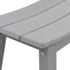  Bárszékek 9 db Világosszürke HDPE
