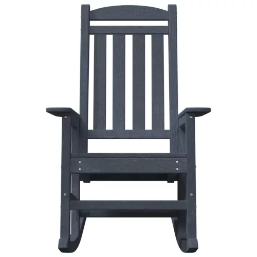  Kerti Hintaszék 2 db Tengerészkék 70x92x107.5 cm HDPE
