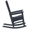  Kerti Hintaszék 2 db Tengerészkék 70x92x107.5 cm HDPE