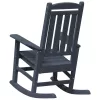 Kerti Hintaszék 2 db Tengerészkék 70x92x107.5 cm HDPE