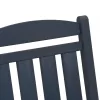  Kerti Hintaszék 2 db Tengerészkék 70x92x107.5 cm HDPE