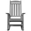  Hintaszék 2 pcs Világosszürke 92 x 70 x 108 cm Polietilén