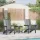  Összecsukható Adirondack szék 2 db Világosszürke 74.5x80.5x90 cm HDPE